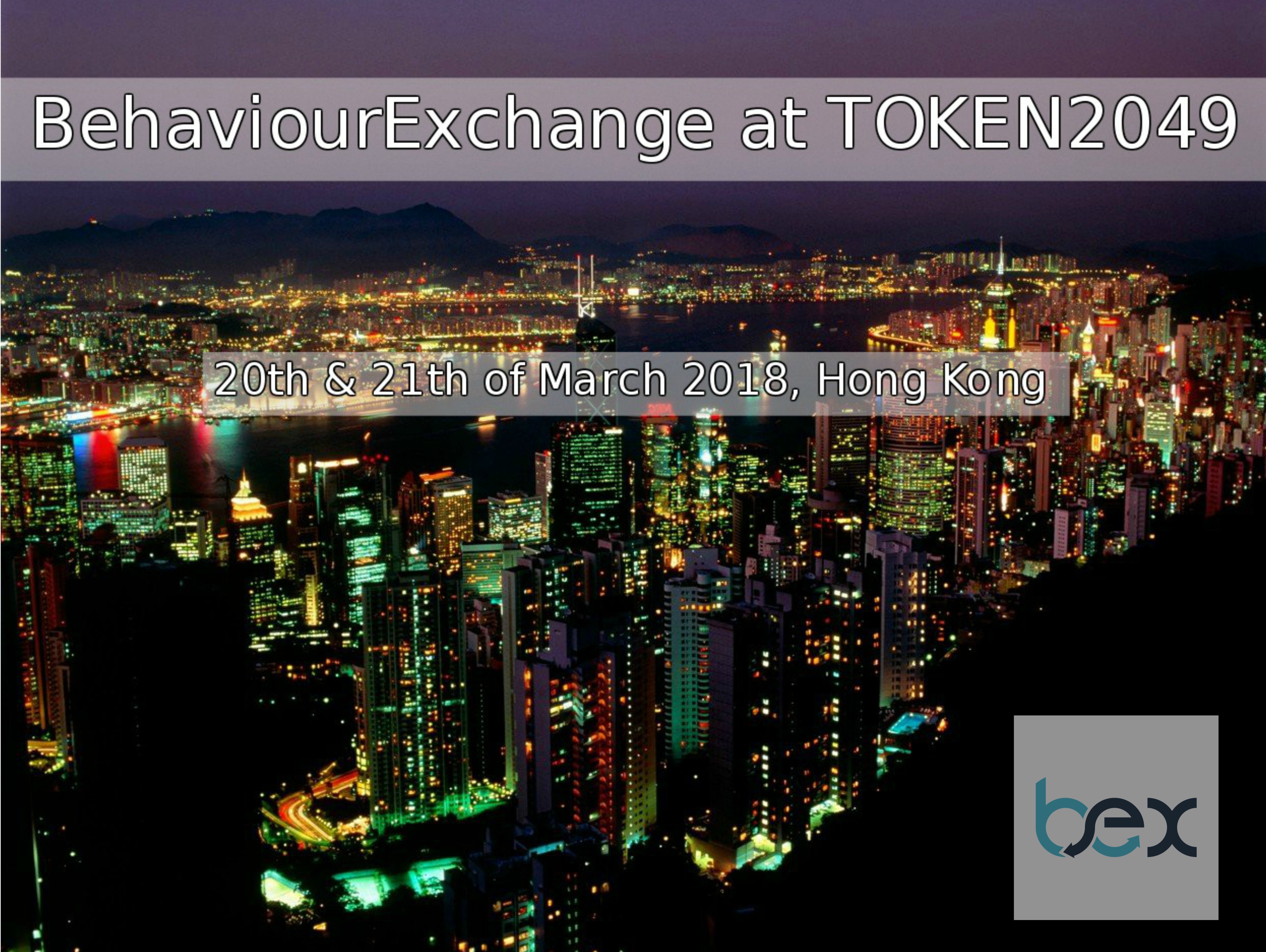 Meet BehaviourExchange at TOKEN2049 in Hong Kong ...